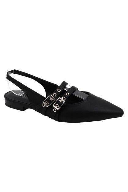 BambooBuckle Slingback - Polish Boutique