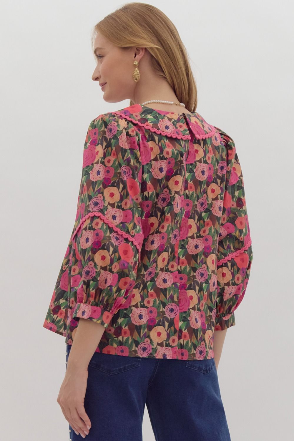 EntroAmani Blouse - Polish Boutique