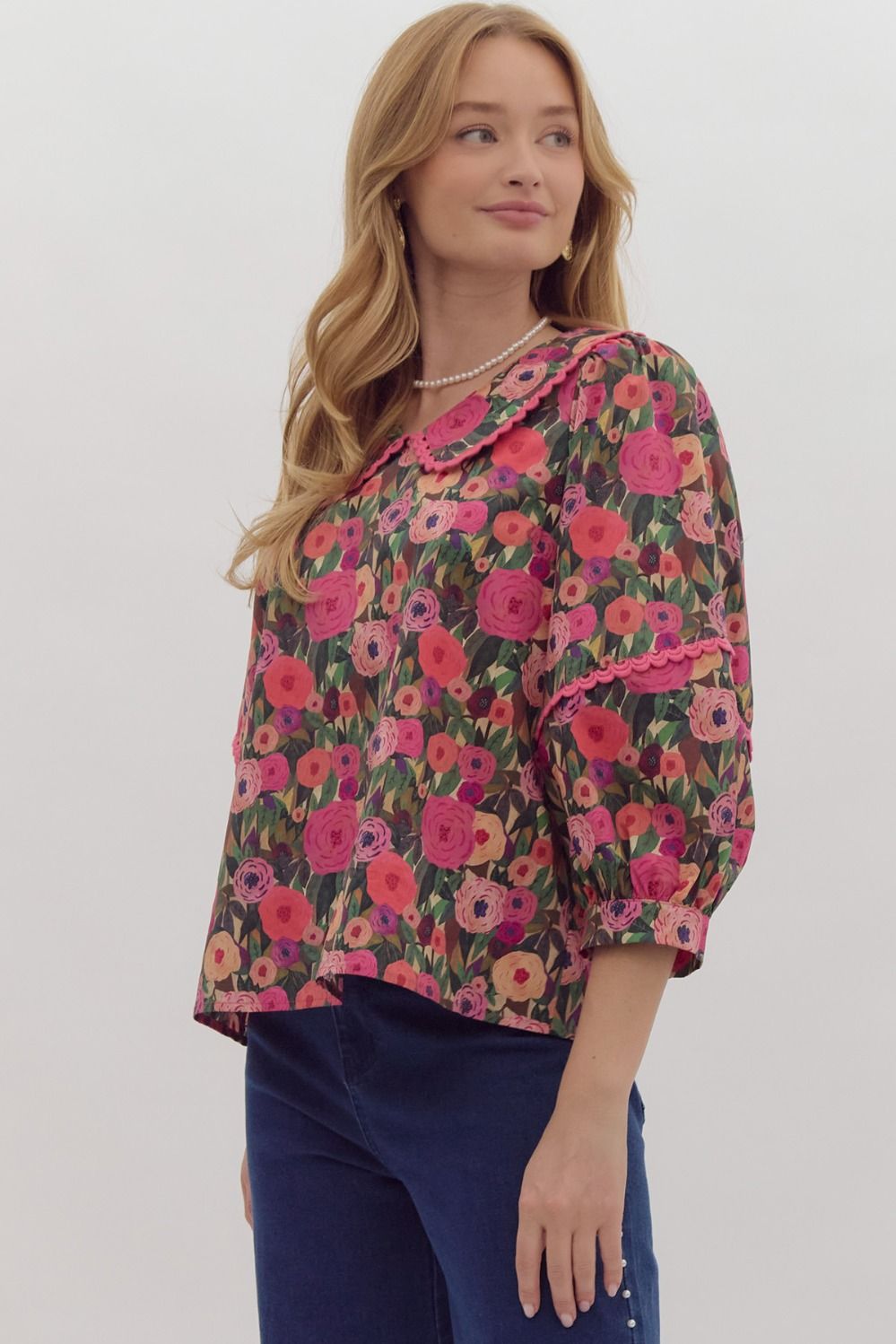 EntroAmani Blouse - Polish Boutique