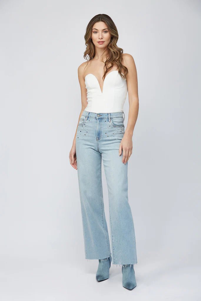 HiddenLogan Studded Jean - Polish Boutique