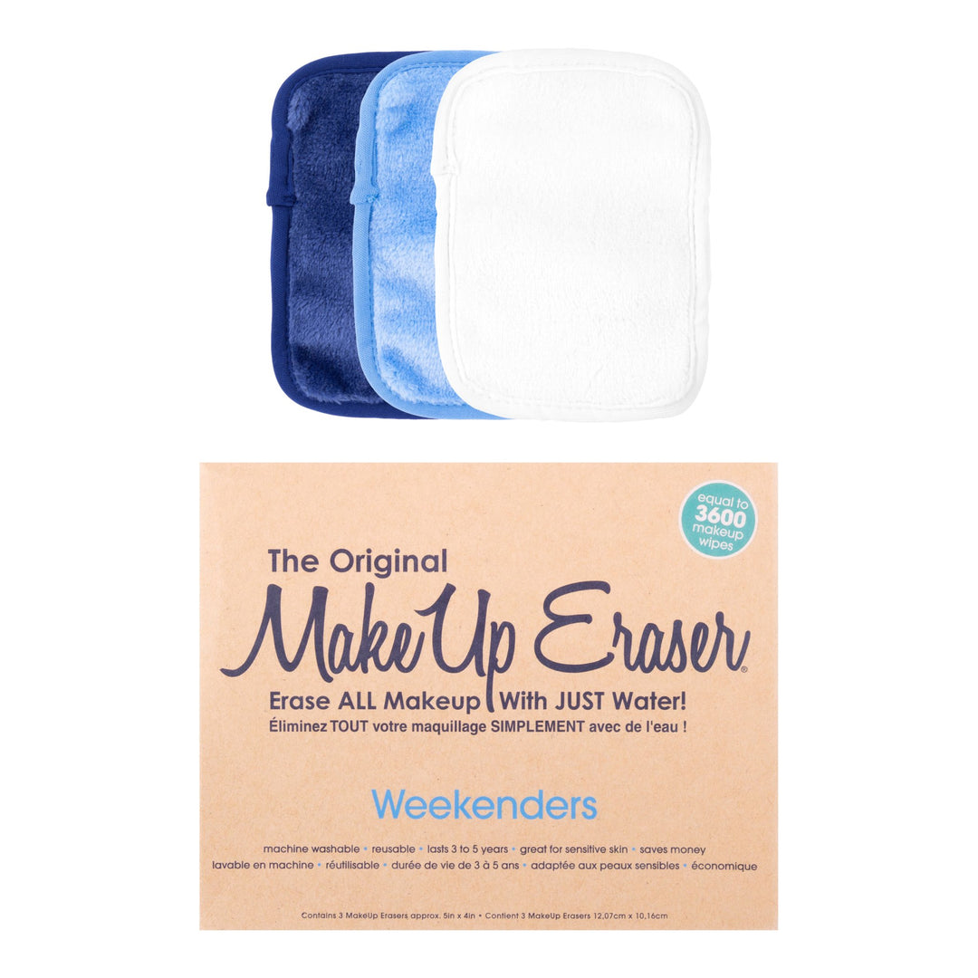 MakeUp EraserWeekender 3pc MakeUp Eraser Set - Polish Boutique