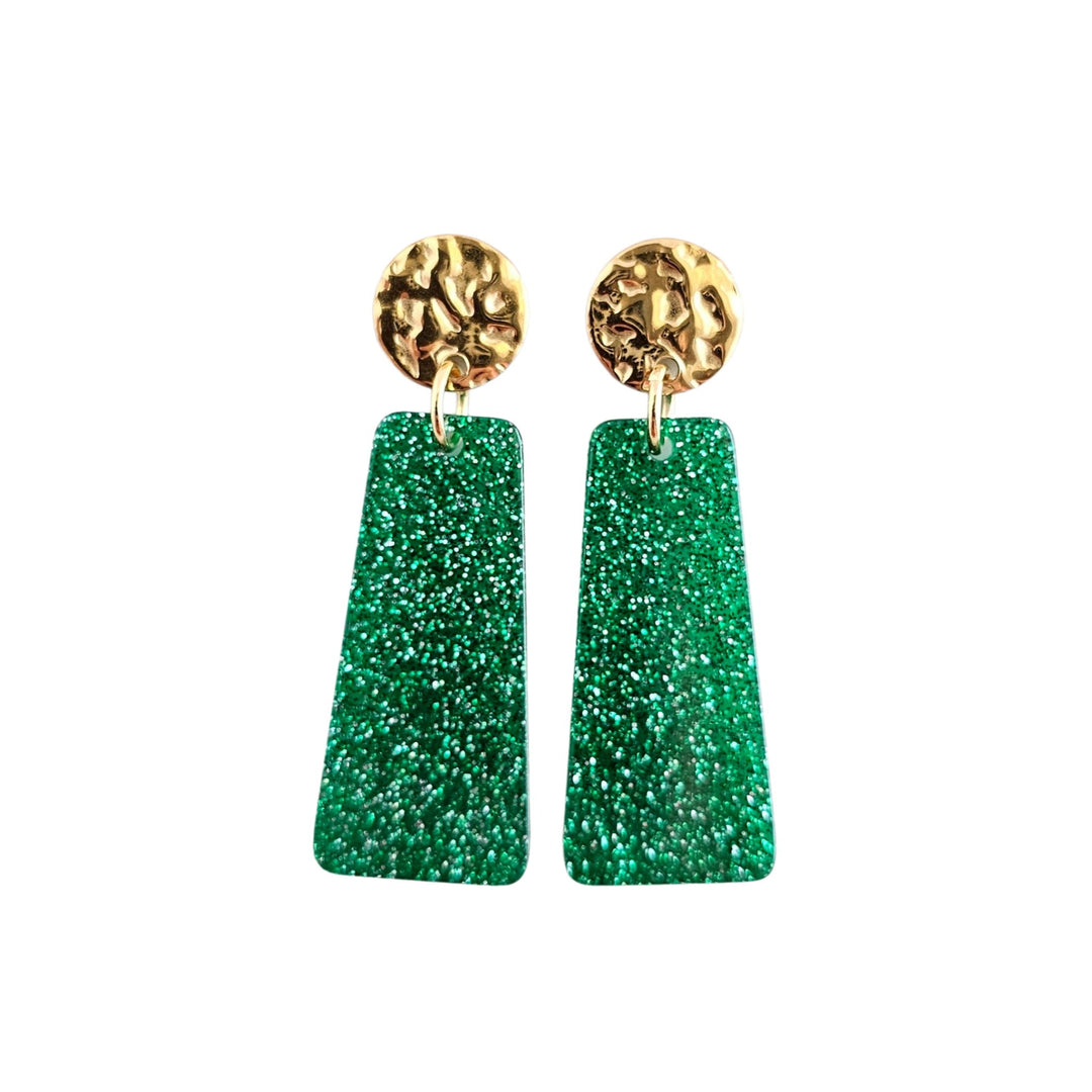 Spiffy & SplendidMia Green Earrings - Polish Boutique