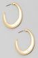Polish BoutiqueOval Hoop Earrings - Polish Boutique