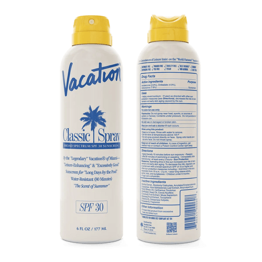 VacationVacation Sunscreen Spray, SPF 30 - Polish Boutique